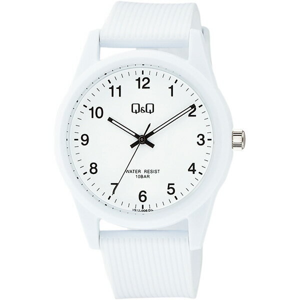 นาฬิกา Citizen Q&Q  สีขาว / ตัวหนังสือดำ  (สินค้าแท้ ใหม่ นำเข้าจากญี่ปุ่น)