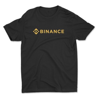 oversize T-shirt 🔥 เสื้อยืด Crypto Binance (BNB) เสื้อยืดคริปโต เสื้อยืดของนักลงทุน ใส่แล้วจะไม่ดอยอีกต่อไป 🔥 S-5XL