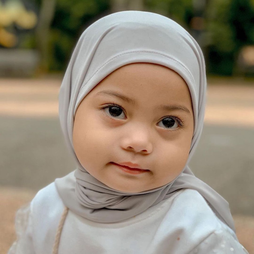 Sunda Warni - Camelia Jersey Childrens instant Pashmina Hijab - Childrens Hijab -/ ผ้าคลุมศีรษะ Khimar Bergo ทันทีสบาย / Kenan host- Urwah Al Bariqi