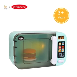 Wel-B x Infunbebe Microwave Oven (ไมโครเวฟของเล่นเด็ก) - ของเล่นเด็ก บทบาทสมมติ เครื่องครัวเด็ก