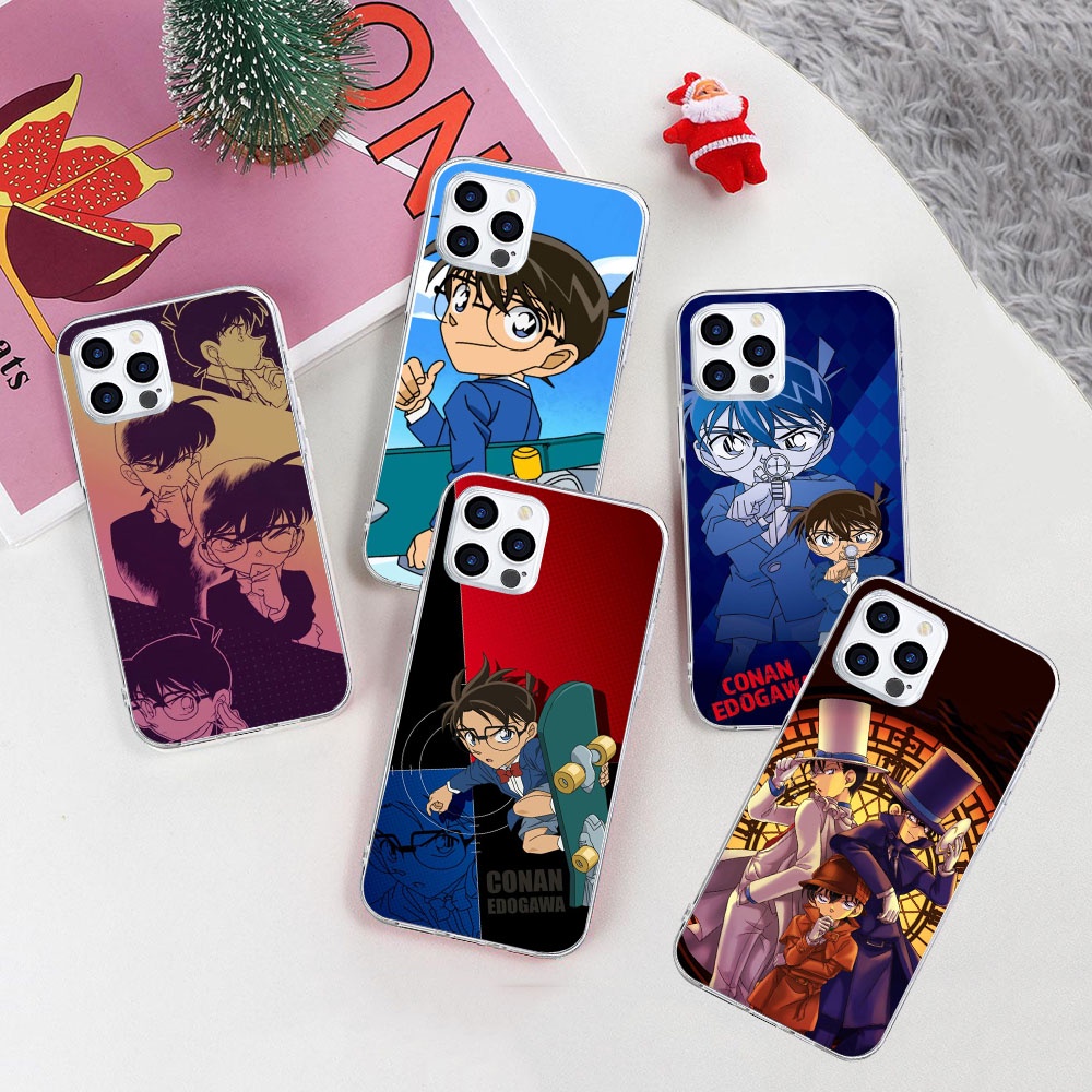 FX-41 นักสืบโคนันซิลิคอนนุ่มสําหรับใช้งานร่วมกับสําหรับ LG K62 K42 K11 K40 K50S Q60 K52 K12 K9 Q52 K