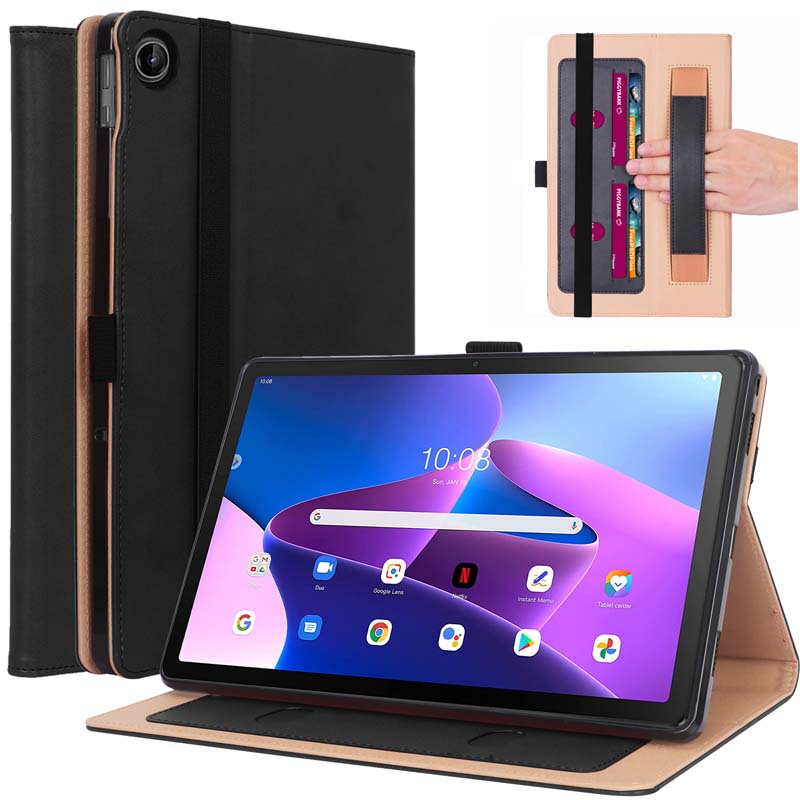 PU หนังสําหรับ Lenovo Tab M10 Plus 3rd Gen stand cover TB125 TB128 TB128FU TB128XU M10 Gen 3 TB328 T