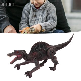 H.T.B.T Remote Control Dinosaur Toy Lifelike Light Roaring Sound Electronic Walking with Water Spray