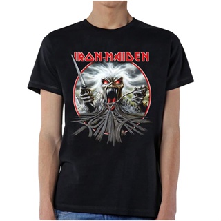 Lsmtx1 เสื้อยืดแขนสั้นลําลอง ผ้าฝ้าย พิมพ์ลาย Global Iron Maiden California Highway พลัสไซซ์ สําหรับผู้ชายสามารถปรับแต่ง