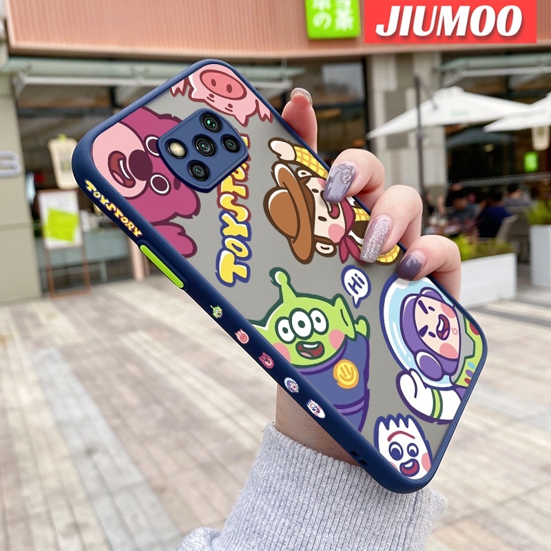 สําหรับ Xiaomi POCO X3 X3 NFC X3 Pro X3 GT เคส การ์ตูน น่ารัก ทอยสตอรี่ บาง ฝ้า ใส แข็ง กันกระแทก เคส ป้องกันเต็มรูปแบบ เคสนิ่ม