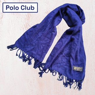 ผ้าพันคอ Polo Club (มือสอง)