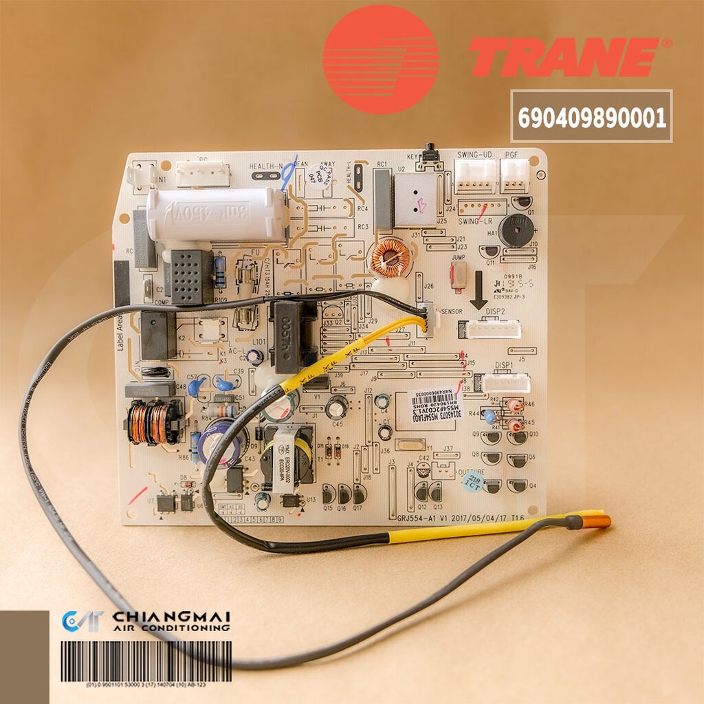 690409890001 แผงวงจรแอร์ TRANE แผงบอร์ดคอยล์เย็น แอร์เทรน รุ่น MCWE24GB5A00/AA Main Board (30145073)