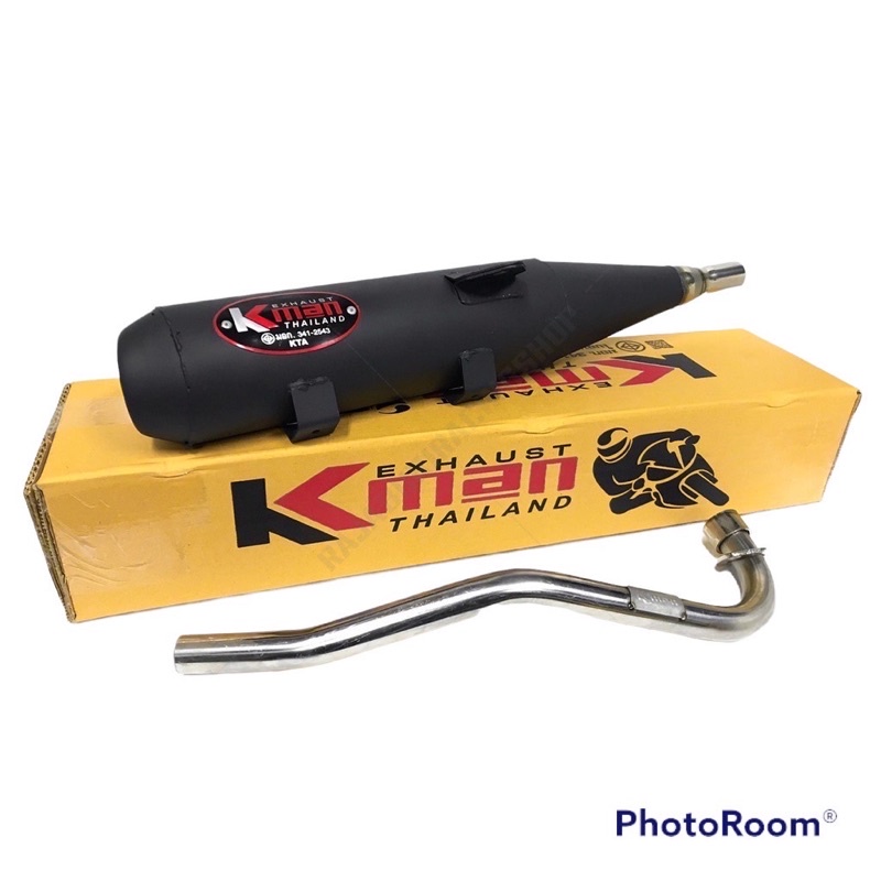 ท่อผ่าหมก เวฟ110i เวฟ125i มีให้เลือก 3 รุ่น Kman มอก. 341/2543 พร้อมส่ง