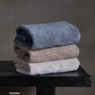 🌙ผ้าเช็ดตัว ผ้าขนหนูอาบน้ำผืนใหญ่ 135x70 cm ผ้าไมโครไฟเบอร์ …