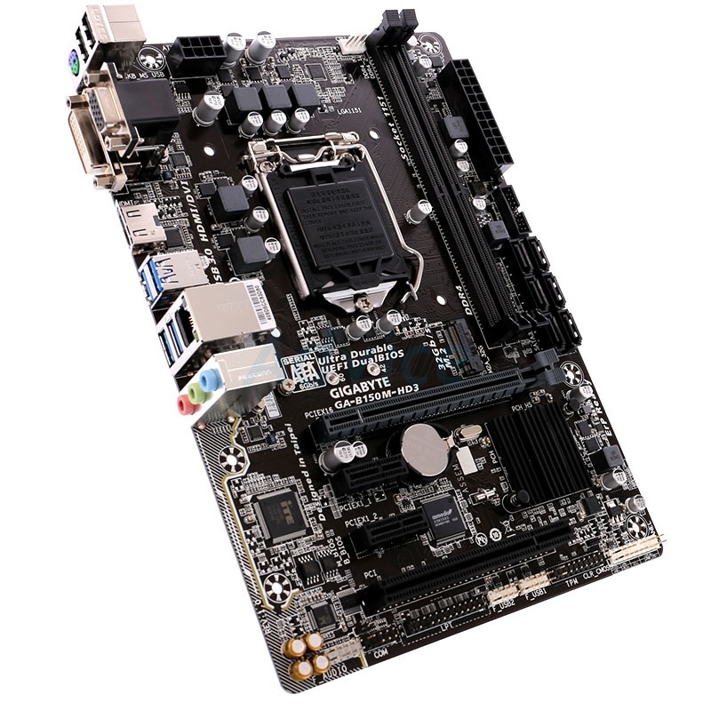 (1151) GIGABYTE B150M-HD3_DDR4 พร้อมฝาหลัง