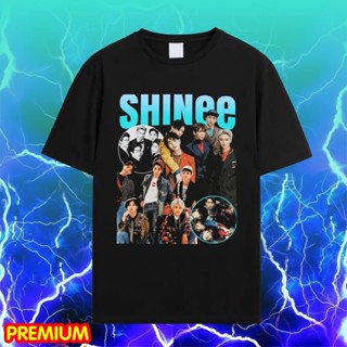 เสื้อเชิ้ตชาย KAOS SHINEE - เสื้อยืดส่องแสง - KAOS K-POP - เสื้อยืด K-POP - SHINEE เสื้อยืดผู้หญิง