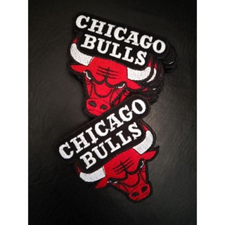 CHICAGO BULLS  บาสเกตบอล ตัวรีดติดเสื้อ อาร์มติดเสื้อ งานปัก งานdiy