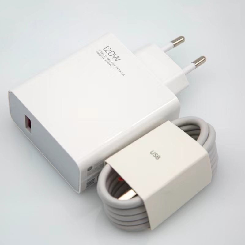 เตรียมจัดส่ง Xiaomi 120W Charging Combo (Type-A) charger หัวชาร์จเร็วสุด120W ที่ชาร์จมือถือ 120W Cha