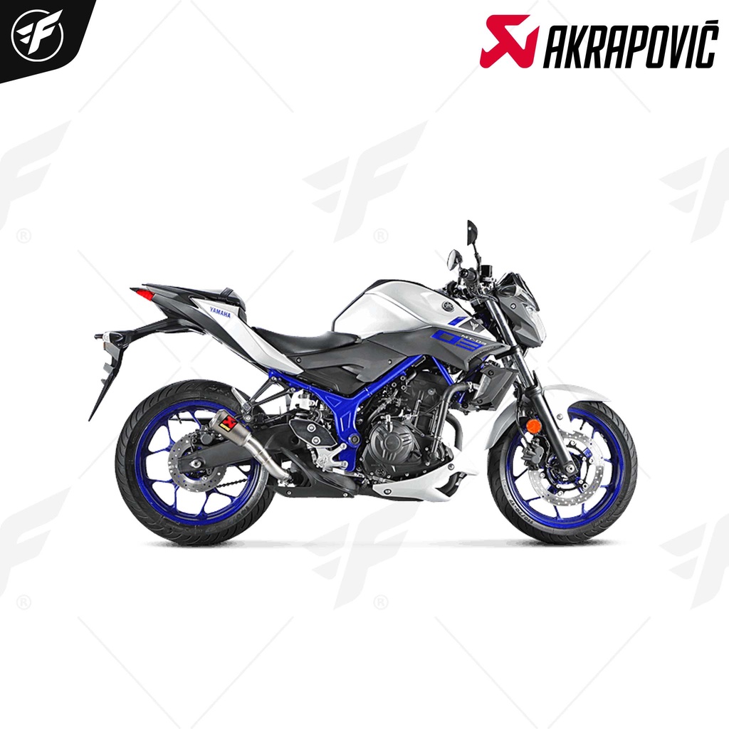 ท่อสูตร/ท่อแต่ง/ท่อไอเสีย Akrapovic Slip On Moto Gp : for Yamaha YZF-R3/MT03 15-18 /19-20/All new 2021-2022