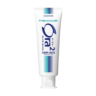 โอราทู สไตรป์ ทูธเพสท์ ขนาด 140g/Ora2 stripe paste toothpaste 140g