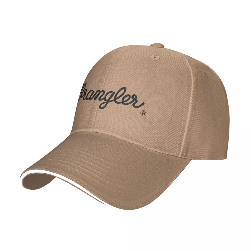 Wrangler (1) หมวกเบสบอล ผ้าโพลีเอสเตอร์ กันแดด ปรับได้ สําหรับผู้ชาย และผู้หญิง เหมาะกับการวิ่ง เล่นกอล์ฟ