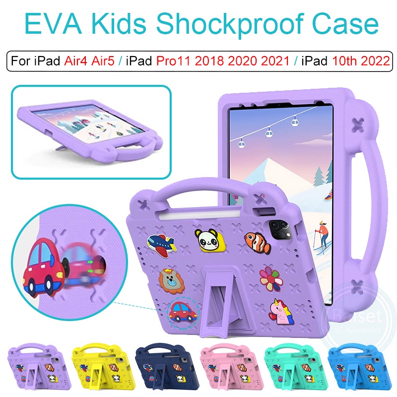 เคสแท็บเล็ต EVA ลายการ์ตูน กันกระแทก สําหรับ iPad 10th Gen iPad Air4 Air5 10.9 iPad Pro 11 2018 2020 2021 2022