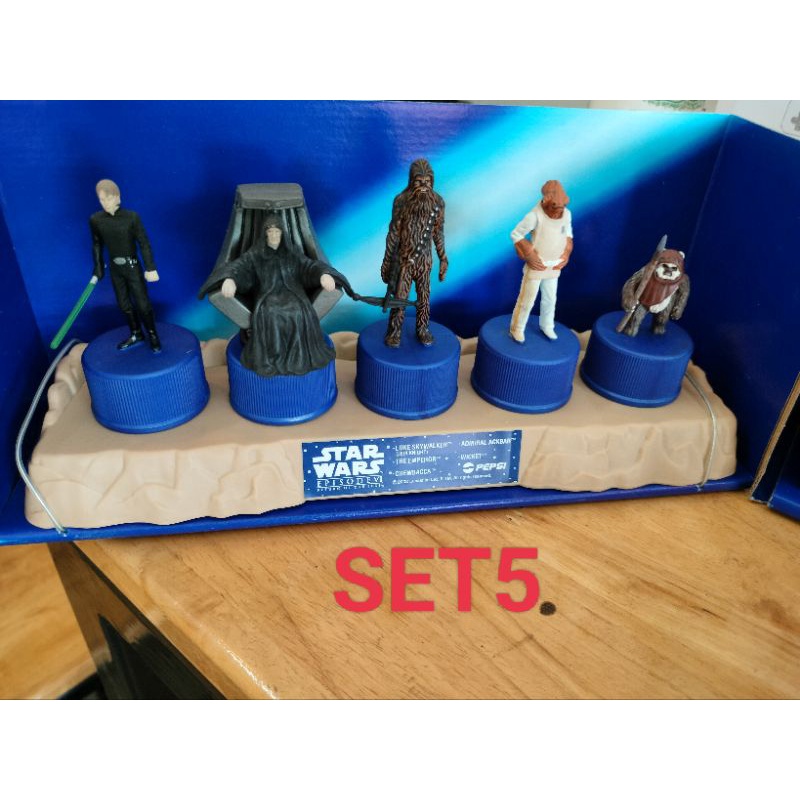 ฝาเป๊บซี่ Pepsi-cola bottle cap collection "star wars" classic bottle cap set