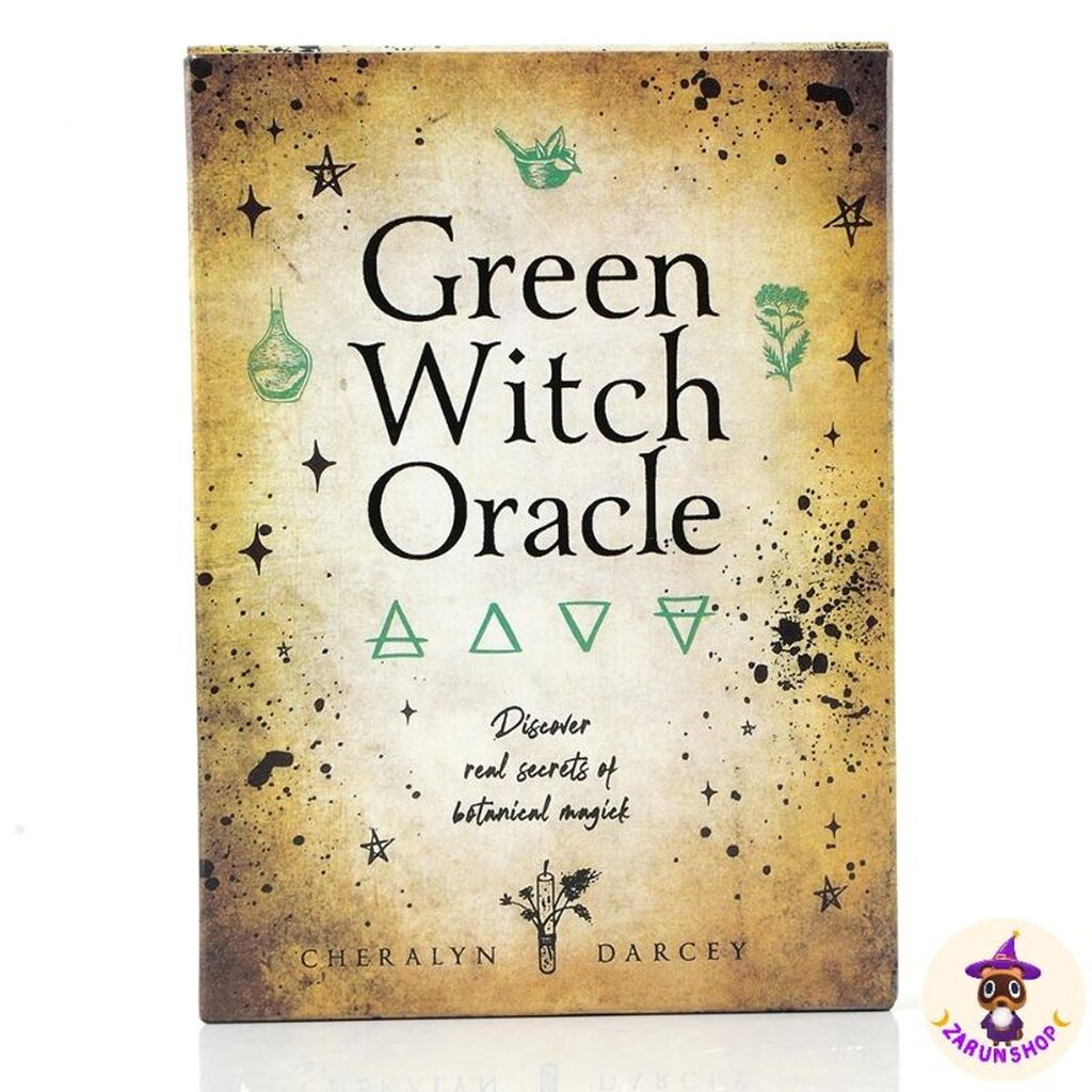 New ไพ่ออราเคิล Oracle Cards (พร้อมส่ง ) Green Witch Oracle ไพ่ออราเคิลผักผลไม้