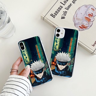 Gojo Satoru เคสไอโฟน 11 12 13 14 pro max เคส iPhone X Xr Xs Max Conjure back cover 7 8 Plus 8พลัส Se2020 phone case