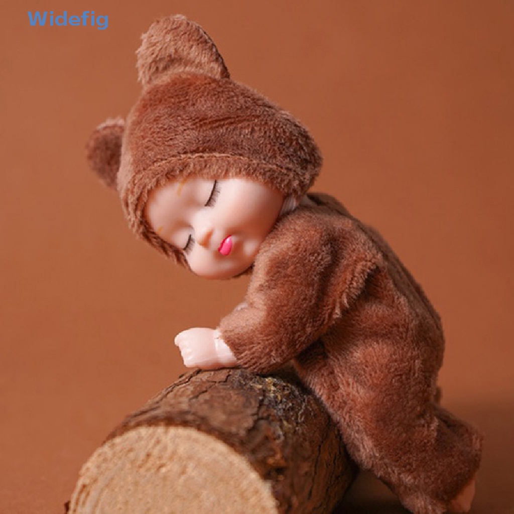 Widefig ของเล่นตุ๊กตาเด็กทารกเสมือนจริง ซิลิโคน รูปสัตว์ สําหรับเด็ก