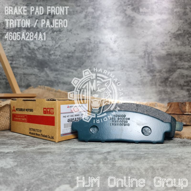 ผ้าเบรก - ผ้าเบรคหน้า PAJERO SPORT / TRITON