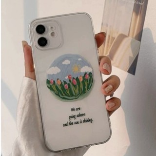 [พร้อมส่ง🇹🇭] เคสไอโฟน ลายดอกไม้ 🌷 (81) เคสiPhone iPhone11 iPhoneXR iPhone12 iPhone13 iPhone7Plus/8Plus iPhoneXsMax