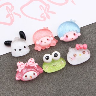 กาวเรซินใส ลายการ์ตูนสุนัข Chacha สําหรับติดตกแต่งตู้เย็น diy