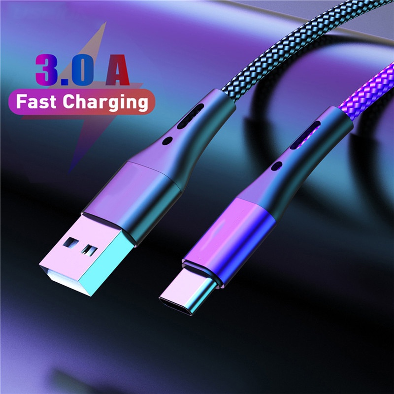 Shopee Thailand - ??Fast delivery from Thailand??Vention Charging Cable 3A Max Type C Fast Charging Nylon Cable Charger for Huawei Android 40w