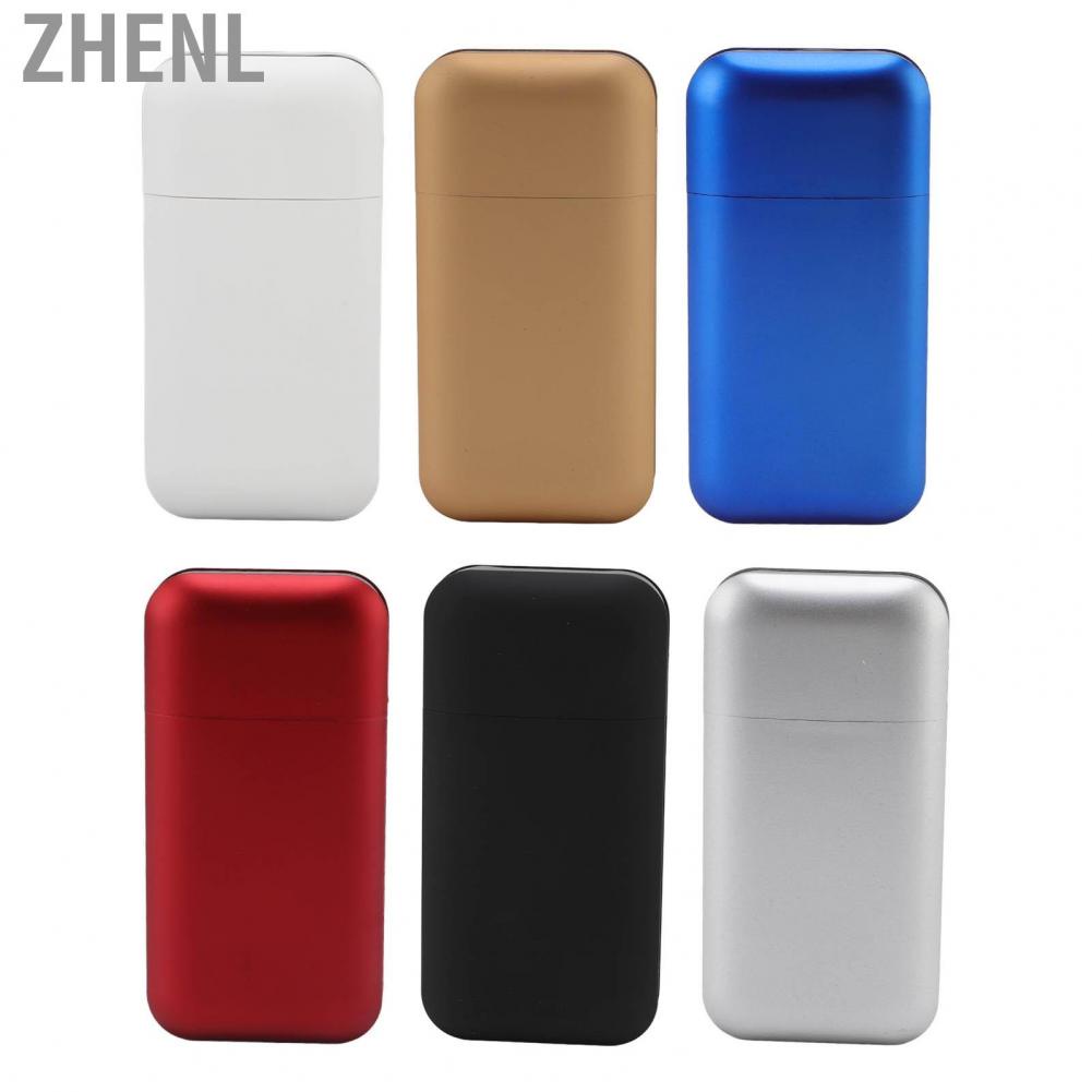 Zhenl กล่องใส่บุหรี่ กล่องใส่บุหรี่ พลาสติก เหล็ก กันแรงดัน สำหรับ Office