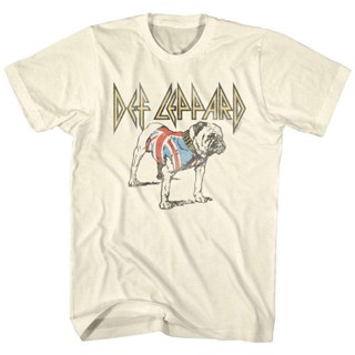 [COD]เสื้อยืด ลาย Def Leppard Bulldog สําหรับผู้ใหญ่S-5XL