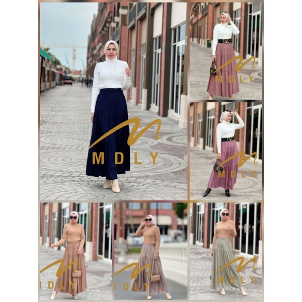 (p1a) กระโปรง NIRAN / กระโปรง Uniqlo Original By MDLY - Nazra Sha