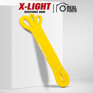 ยางยืดออกกำลังกาย Resistance Band สีเหลือง X-LIGHT