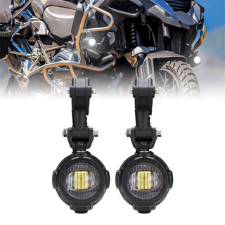 Motorcycle LED Fog Lights For BMW R1200GS F800GS F700GS F650 K1600 Yamaha MT07 Auxiliary Lights Driving Fog Lamps 40W Wh