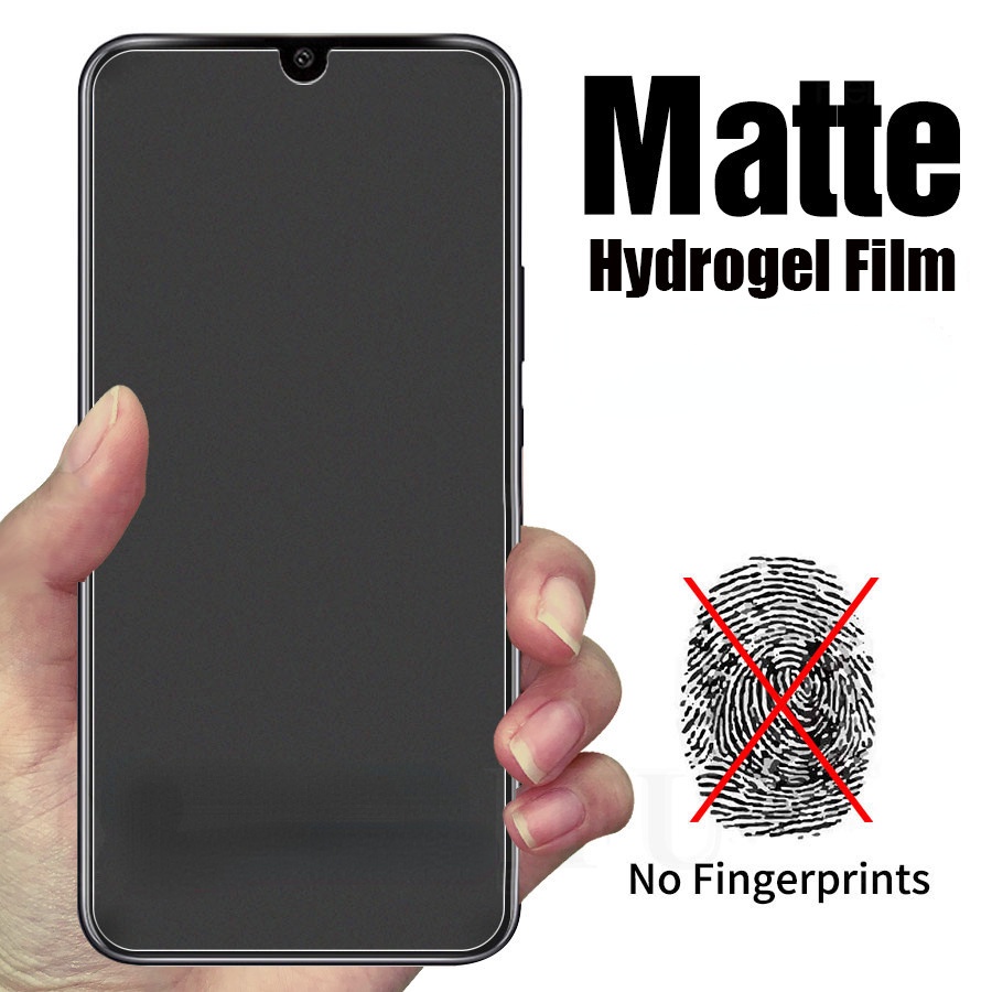 SAMSUNG Anti-Glare Hydrogelฟิล์มMatte Screen ProtectorสําหรับSamsung galaxy J8 J7 Prime J6+ J6 J4+ J