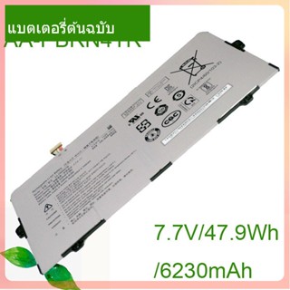 แท้จริง แบตเตอรี่โน้ตบุ๊ค AA-PBRN4TR 7.7V/47.9Wh/ 6230mAh 2I4/60/103-2 For XE930QCA Galaxy Chromebook Tablet