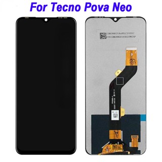 แผงหน้าจอสัมผัส LCD แบบเปลี่ยน สําหรับ Tecno Pova Neo Tecno LE6