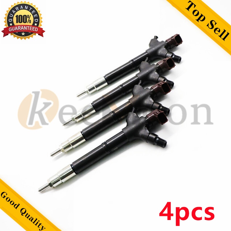 1ชิ้น4ชิ้น23670-26060 295900-0170 23670-29125ดีเซลคอมมอนเรลหัวฉีดน้ำมันเชื้อเพลิงสำหรับโตโยต้า Rav4 