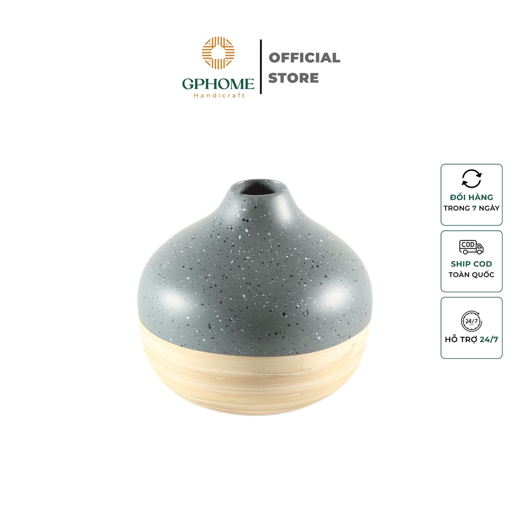 GPHOME SHORT CLASSIC VASE WITH CLASSIC PATTERNS DECOR DECOR DECOR DECOR FOR LIVING ROOM TABLE