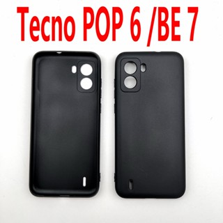 เคสโทรศัพท์ซิลิโคน TPU แบบนิ่ม สําหรับ Tecno POP 6 BE7