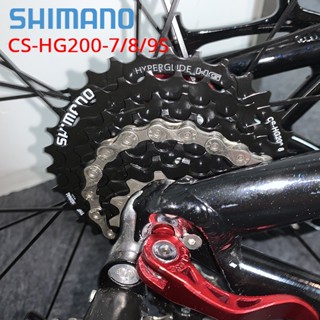 Shimano CS-HG200 ตลับเฟืองจักรยานเสือภูเขา 7 8 9 ความเร็ว CS-HG31 11-32T 12-28T