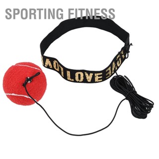 Sporting Fitness Durable Boxing Punch Exercise Ball with Head Band Equipment for Reflex Speed Training