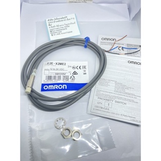 E2E-X2ME2 2M - OMRON - Inductive proximity sensor - Ø8, Non-Flush, 2mm Sn, NPN-NC, 12 - 24VDC