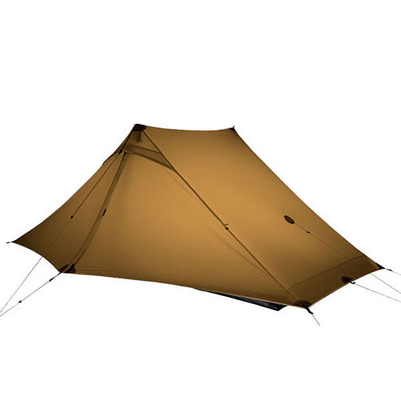 3F UL GEAR Lanshan 2 Pro 2 คน 3-4 ซีซั่นเต็นท์ตั้งแคมป์กลางแจ้งมืออาชีพ 20D ไนลอนเบาทั้งสองด้านเต็นท