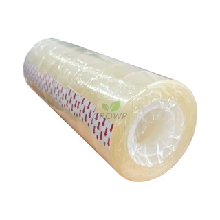 เทปใส ม้วนเล็ก กว้าง18mm. [OPP 18มม. x 36หลา] (แพค 8 ม้วน)