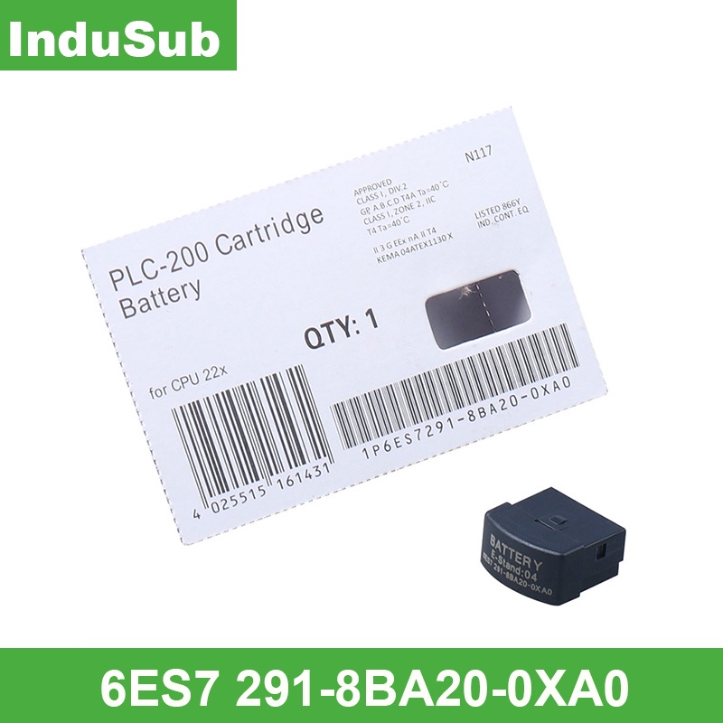 ใช้งานร่วมกับ S7-200 Series แบตเตอรี่ลิเธียม 6ES7291-8BA20-0XA0 PLC CPU224XP 6ES7 291-8BA20-0XA0 จัด