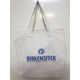 กระเป๋าผ้า Birkenstock มือสอง2แท้ กว้าง 15 สูง 13 ฐาน  4.5 หูยาว 7.5 นิ้ว