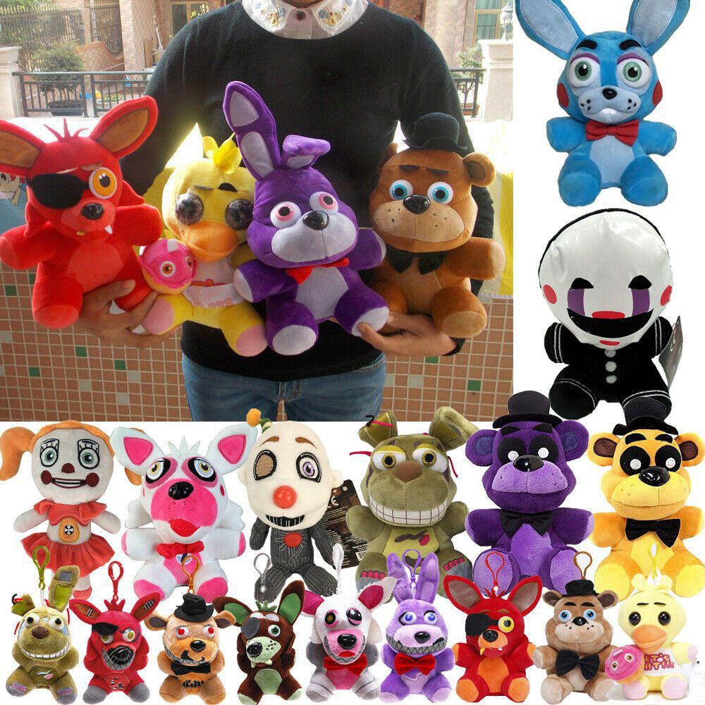 Fnaf Five Nights At Freddy's 25 ซม Foxy Chica Bonnie Lolbit ตุ๊กตาของเล่นสำหรับเด็ก
