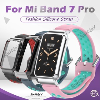 Xiaomi Mi Band 7 Pro สายรัดข้อมือซิลิโคน TPU นิ่ม กีฬา 7Pro เปลี่ยนสายรัดข้อมือ