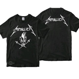 Kaos metallica Nowhere พรีเมี่ยม เสื้อยืด ลายโลโก้ metallica harvester kaos band metallica